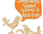 Something is happen... in orange