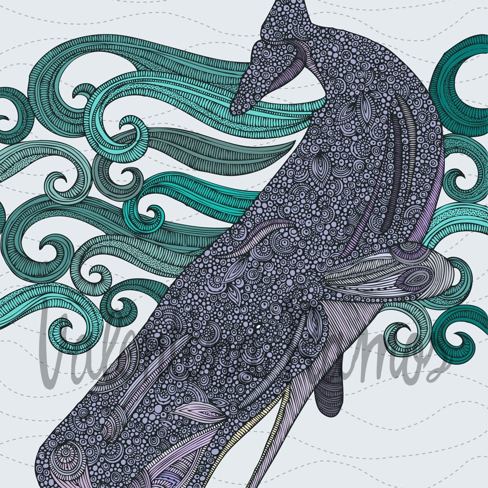 Deep Violet (the whale)