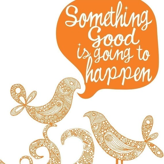 Something is happen... in orange