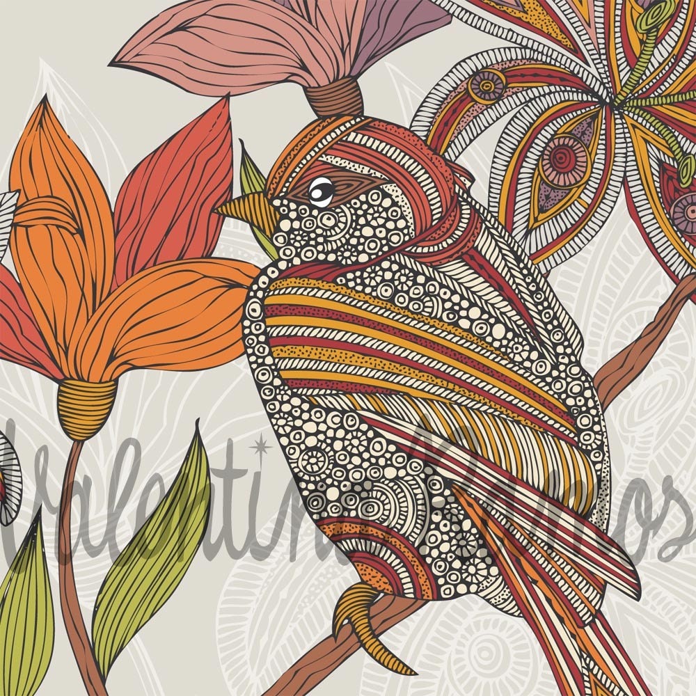 Lou the bird Print