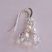 Lindsay Wedding Day Bridal Earrings with Swarovski and Sterling Silver