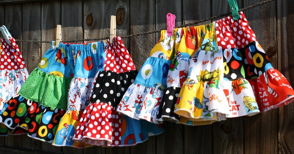 Seuss Twirl Skirt