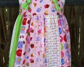 Little Lady Knot Stripwork Dress