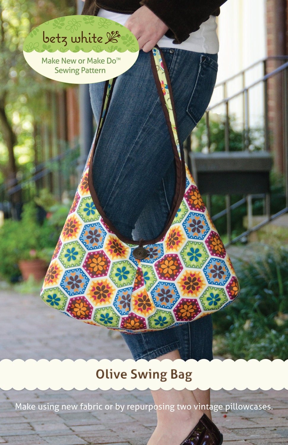 Olive Swing Bag PDF Pattern