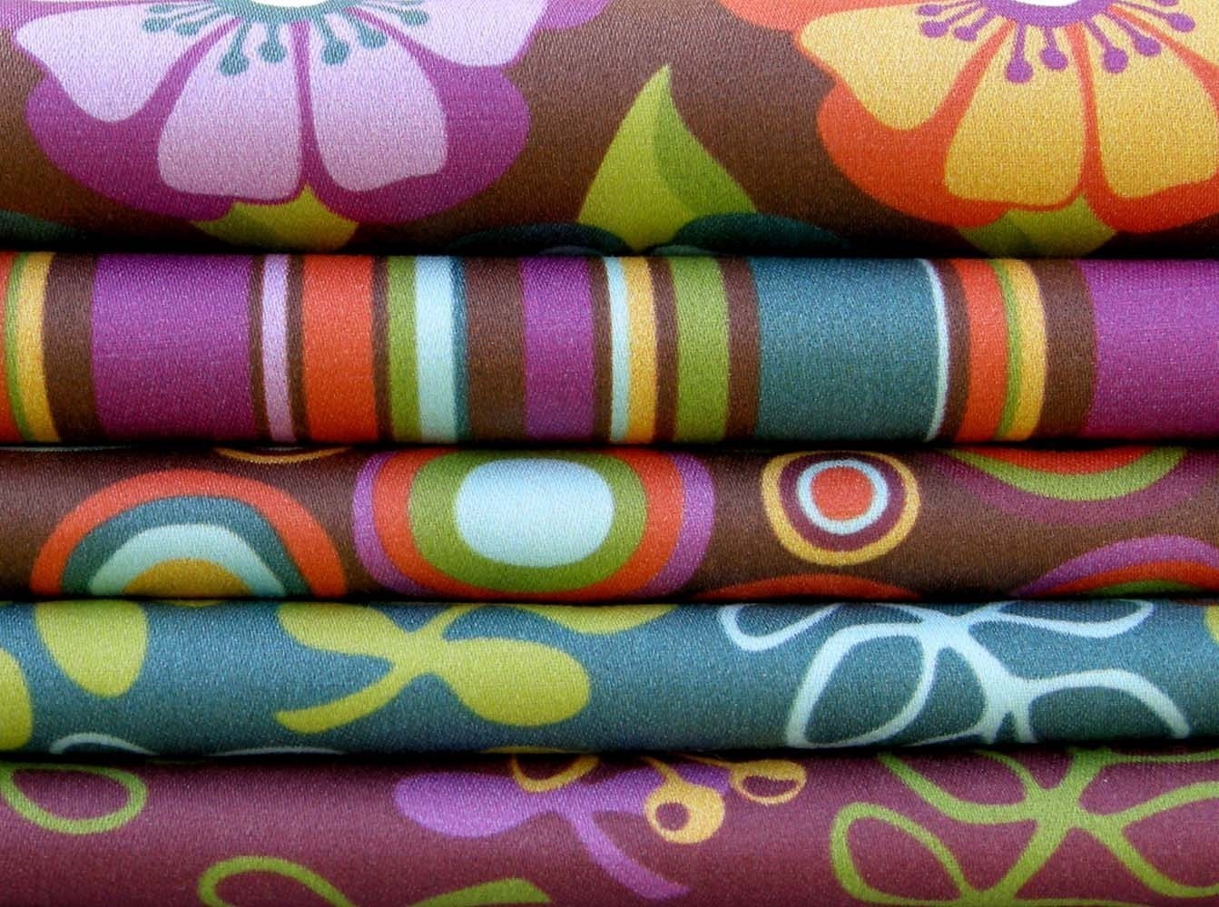 Indian Summer 5-pc Sample Set - Organic Cotton Sateen