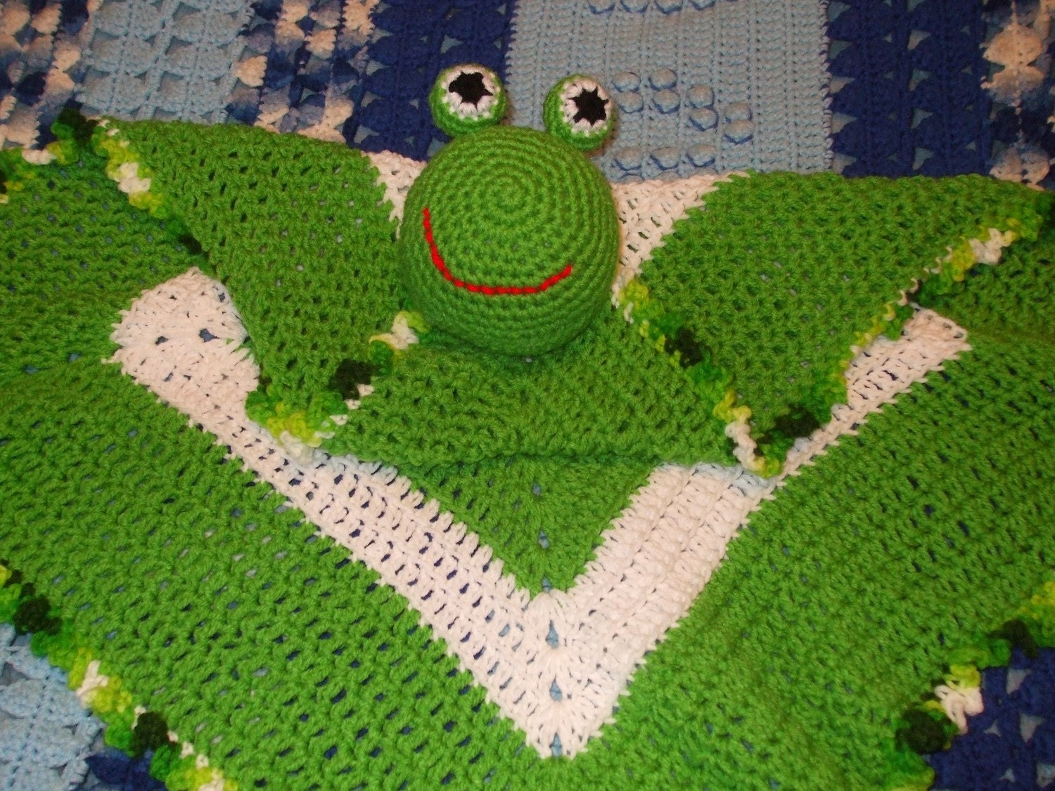 Frog Baby Blanket