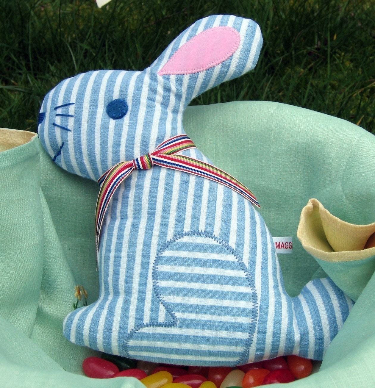 Plush Bunny sewing pattern