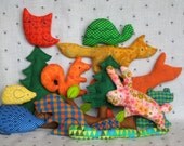 Big Meadow Set - Little Softies sewing pattern