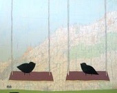 Little River - Original Map Painting