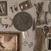LARGE LOT OF FOUND SILVER AND PEWTER OBJECTS FOR ALTERED ART ASSEMBLAGE