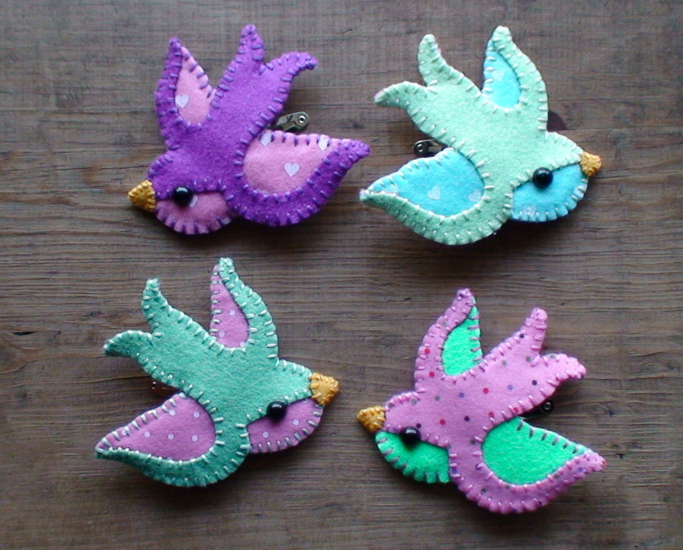 Swallow Hair Barrettes