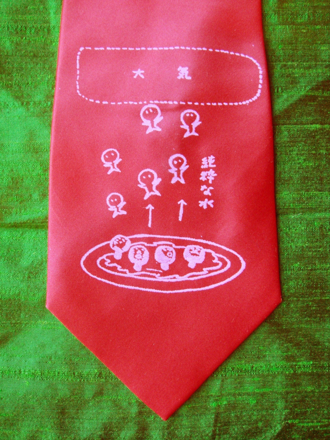 Evaporation Tie - Red