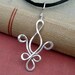 Fleur De Lis Sterling Silver Pendant Necklace - Mardi Gras - New Orleans