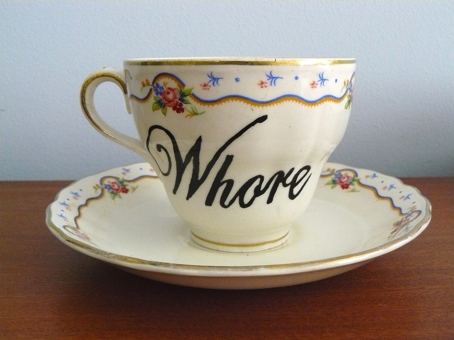 Whore teacup