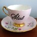 Slut pink teacup