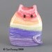 Millicent FatCat Focal Bead Handmade Lampwork by teribeads SRA