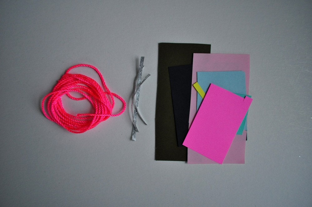 DIY Basic Shapes Garland