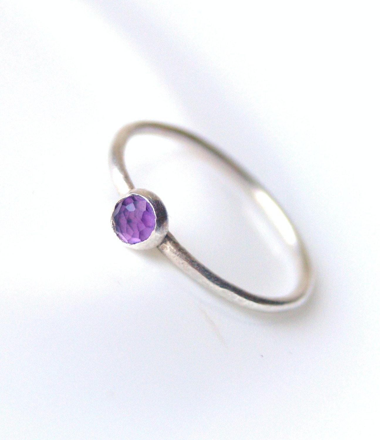 Tiny Amethyst Ring