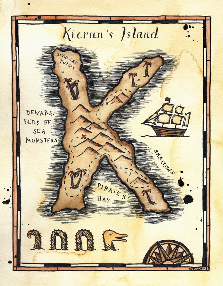 Pirate Island Map