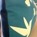 SALE-Teal Hummingbird with Eucalyptus Rectangle Pillow
