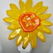 Fused Glass Night Light - Flower Nightlight