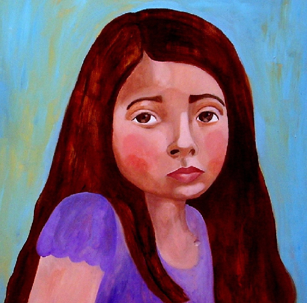 Waterlogged - Gothic - Ghost Girl - Oil Painting Reproduction