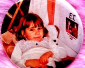 Retro Pocket Mirror - Custom - Personalized - Choose Your Own Snapshot or Original Design