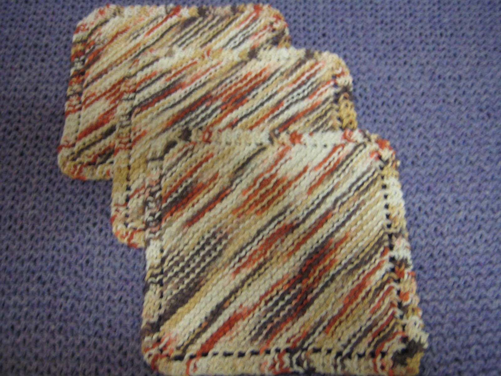 Knit Cotton Dishcloths
