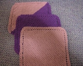 Knit Cotton Dishcloths