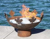 The Big Bowl O Canada 37 inch Sculptural Firebowl