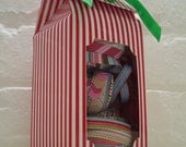 25 ribbons in a Candy Stripe gift box