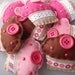 make your own CUPCAKES kit including pattern and materials for at least 6 cupcakes