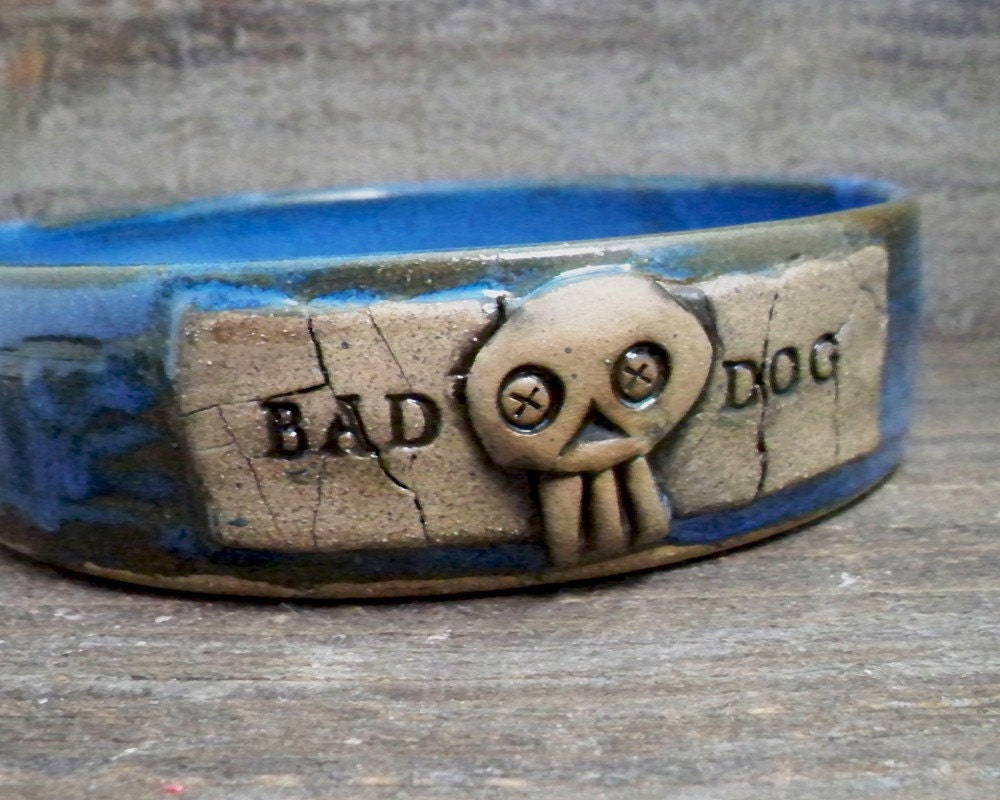 Bad Dog Pet Dish - Medium