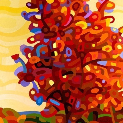 budanArt 8.5 x 11 Print - Fiesta