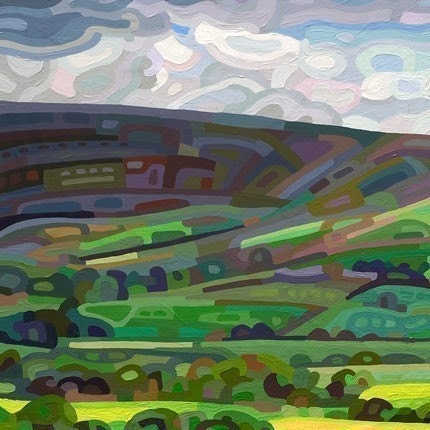 budanArt 8.5 x 11 Print - Cloud Shadows