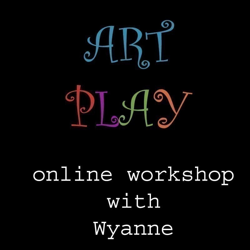 Online Class...Art Play....mixed media art techniques