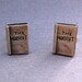 Sterling Silver The Hobbit Book cufflinks