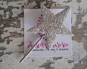 Pretty glitter star hair pin