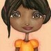 Gabriella On School Picture Day Print