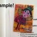 Sassy Girl Power Quote. "She Is Stronger Than Two Red Onions." FOLK ART MAGNET. Funny Saying. Girlfriend Gift. Sassy Allison Strine Art.