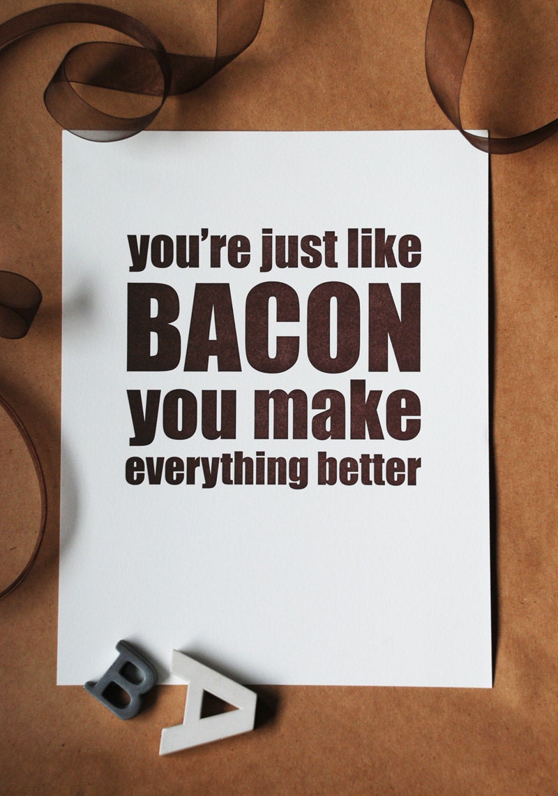 Bacon Poster