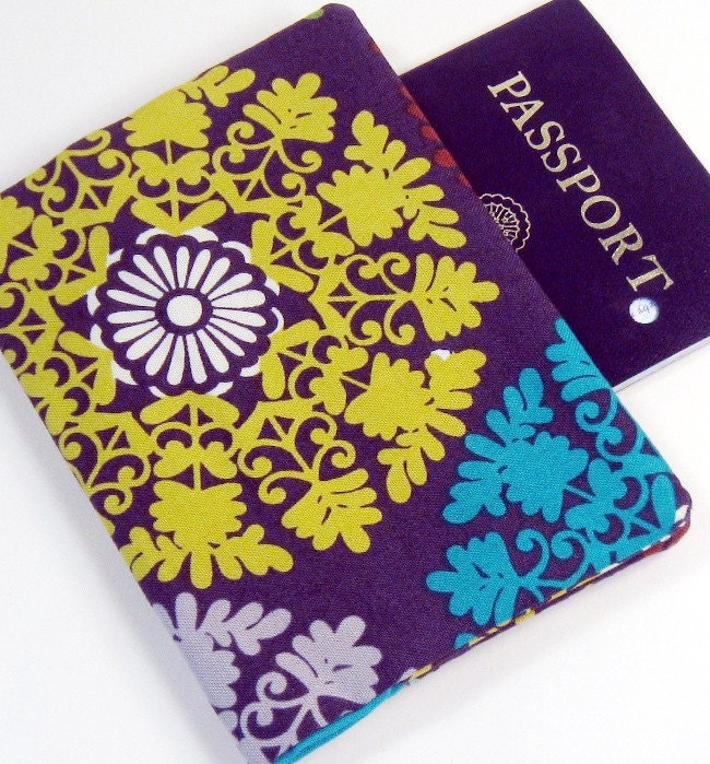 Passport Cover - Big Bright Medallion