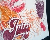 Juicy Notecard and envelope