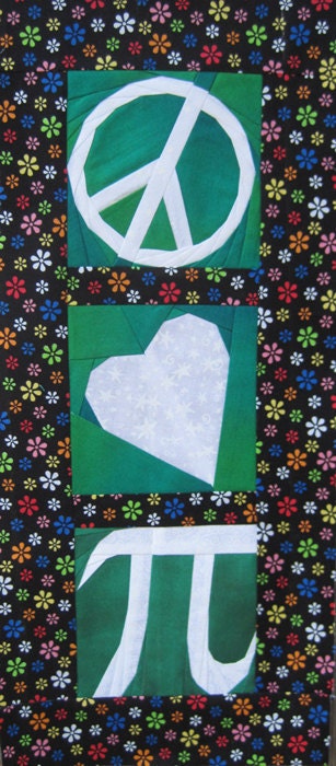 Peace, Love, Pi Pattern