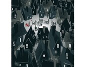 The Neighborhood - Screenprinted Art Print