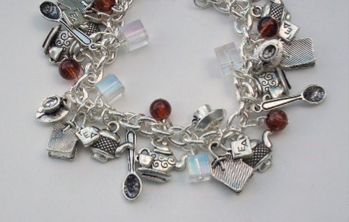 HAVE A CUPPA Tea Drinkers Charm Bracelet