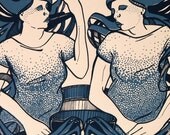 Familiarity - original silkscreen print