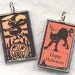 Vintage HALLOWEEN CLASSICS Art Glass Pendant