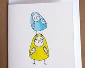 Bird Stack Card