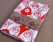 Red Bird Tea Towel